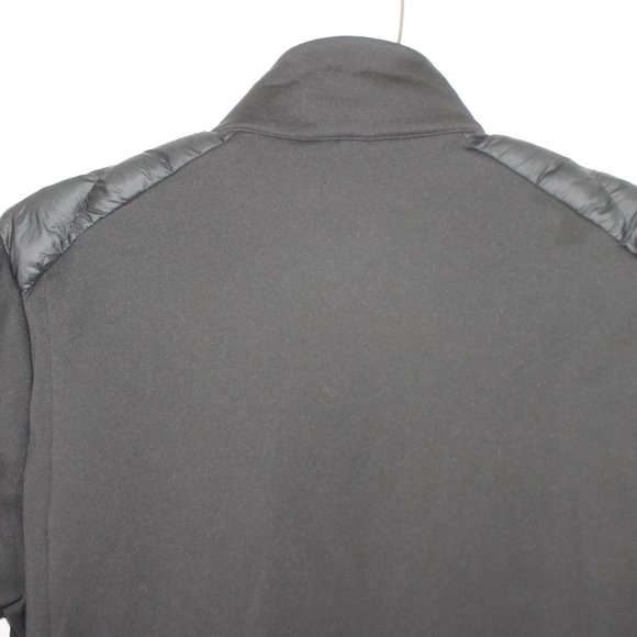 NIKE GOLF AEROLOFT Black Puffer Jacket Coat Woman Size XL Full Zipper Front L/S - Picture 10 of 14